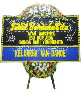 Bunga Papan Turut Berduka Cita (WS-134)