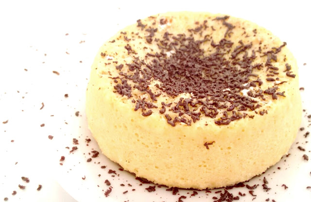 Bizcocho proteico rápido (microondas) Bizcocho con virutas de chocolate