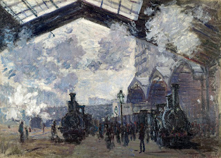 Ataque Aberto: A ESTAÇÃO DE SAINT-LAZARE, CLAUDE MONET