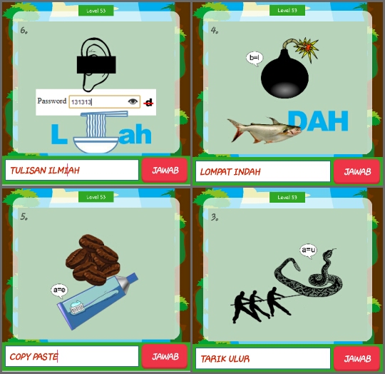 Jawaban Tebak Gambar Seru Level 53 Serbagratis95