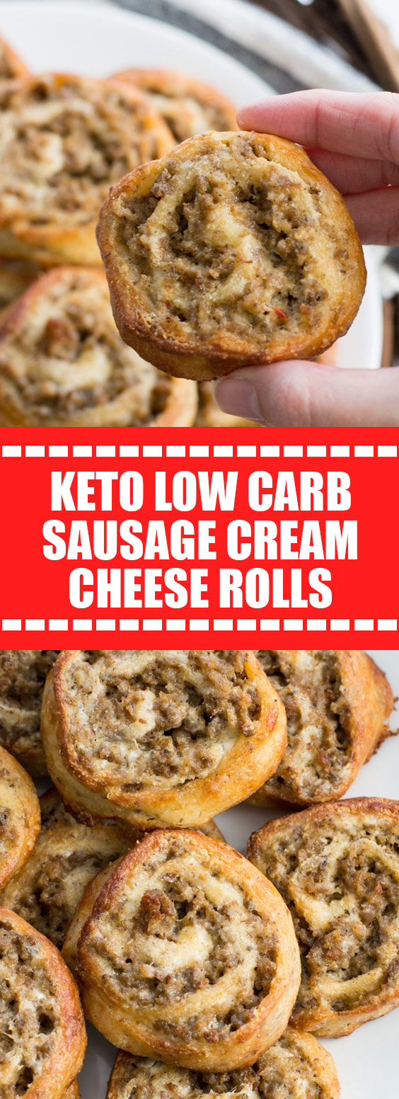 Keto Low Carb Sausage Cream Cheese Rolls Idnewstimes
