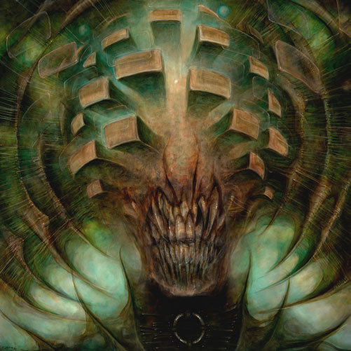 The 10 Best Album Cover Artworks of 2018: 08. Horrendous - Idol