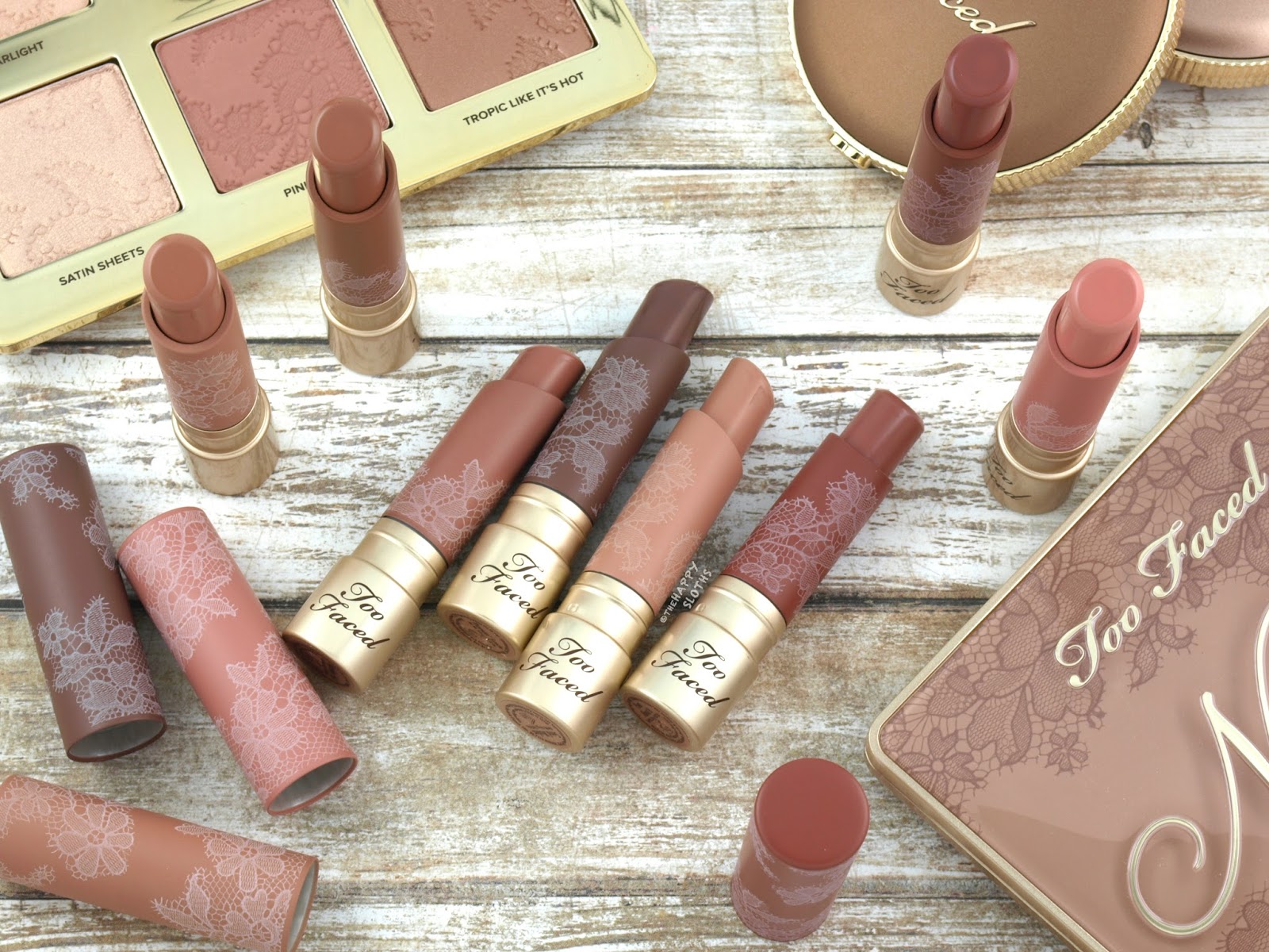 Too Faced | Natural Nudes Intense Color Coconut Butter Lipstick: Review and Swatches