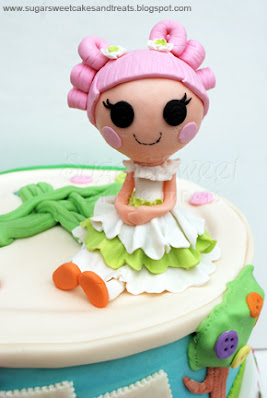 Lalaloospy Cake Pop Cake Topper (closeup)