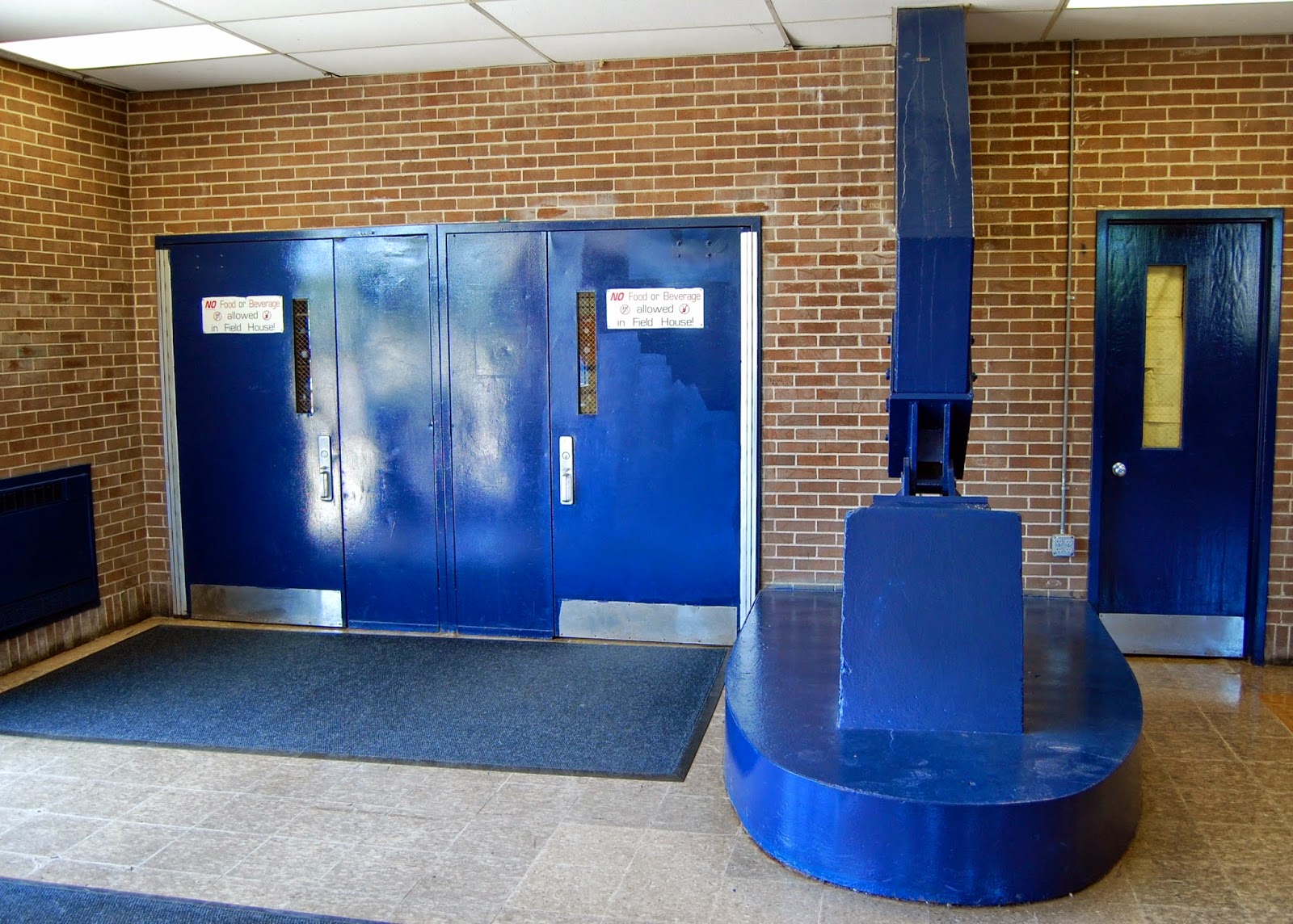 Franklin Matters FHS Last Tour Field House Small Gym (photos)