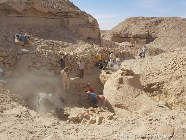 New Kingdom workshop discovered in Egypt's Gebel el-Silsila New Kingdom workshop discovered in Egypt's Gebel el-Silsila