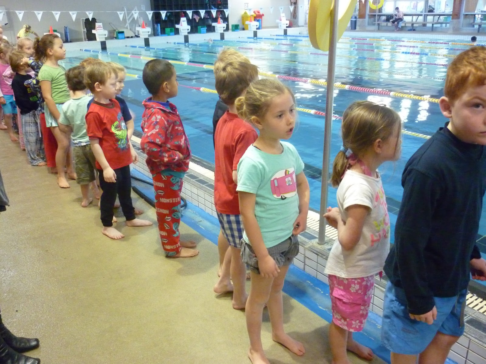 Maunga's Blog: Pyjamas for Swimming????