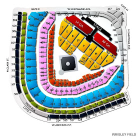 Pearl Jam Wrigley Field Seating Chart
