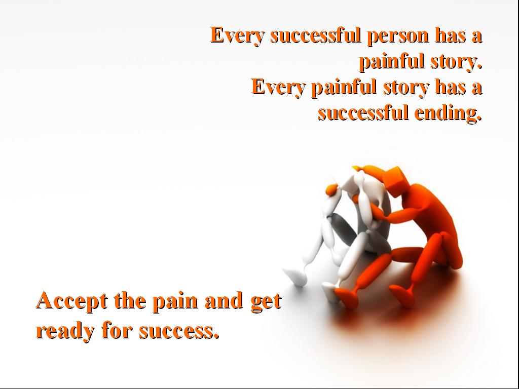 Beautiful and inspiring quotes on pain success the