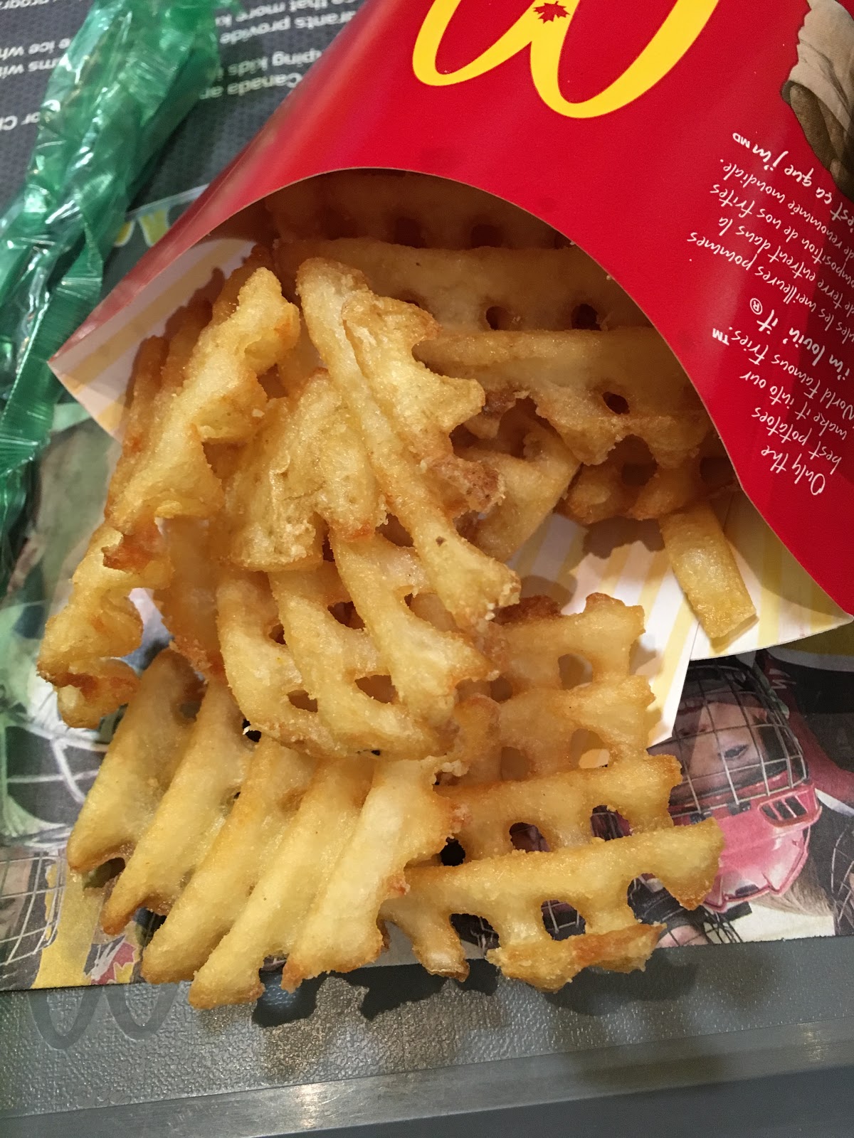 Adorable Fluff McDonald's Waffle Fries Review.