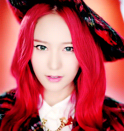 Krystal+Jung+Red+Hair+f(x)+Rum+Pum+Pum+P
