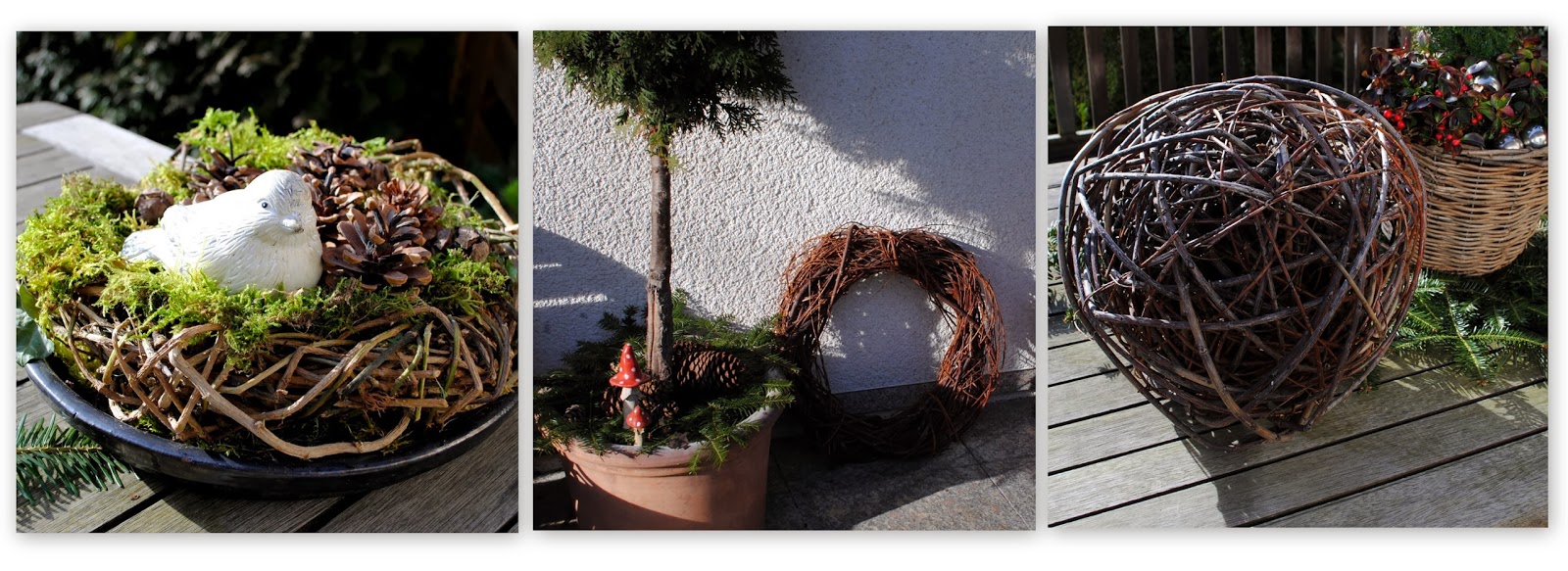 Gartendeko Aus Weidengeflecht, gartendeko-blog: weidendeko, Design ideen
