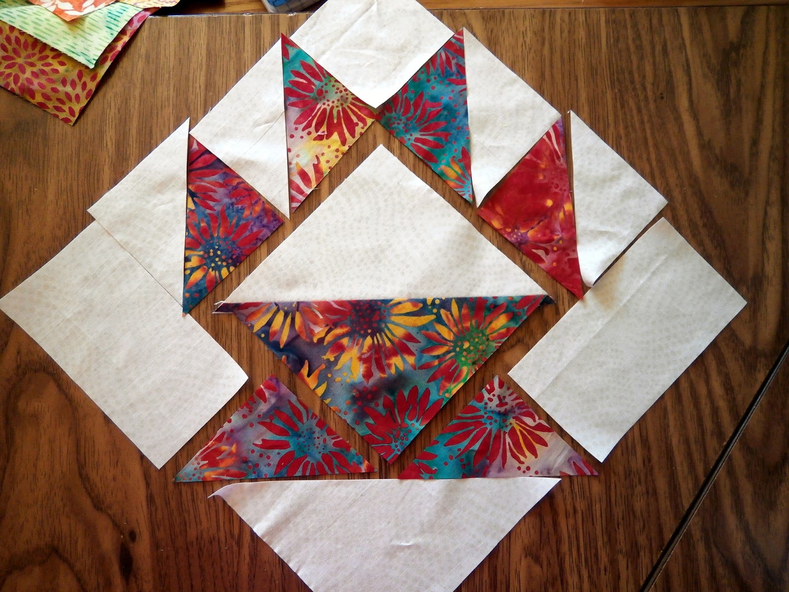 Pamelaquilts How to Piece the Cake Stand Quilt Block
