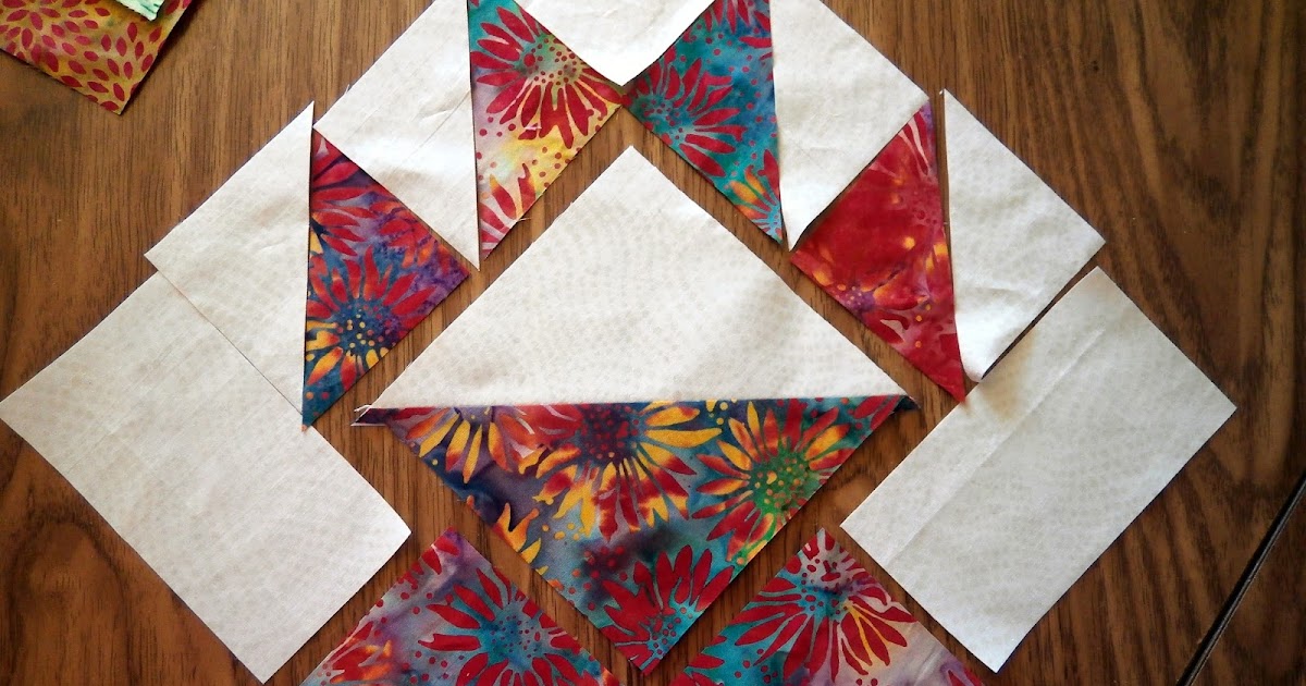 PamelaQuilts How to Piece the Cake Stand Quilt Block