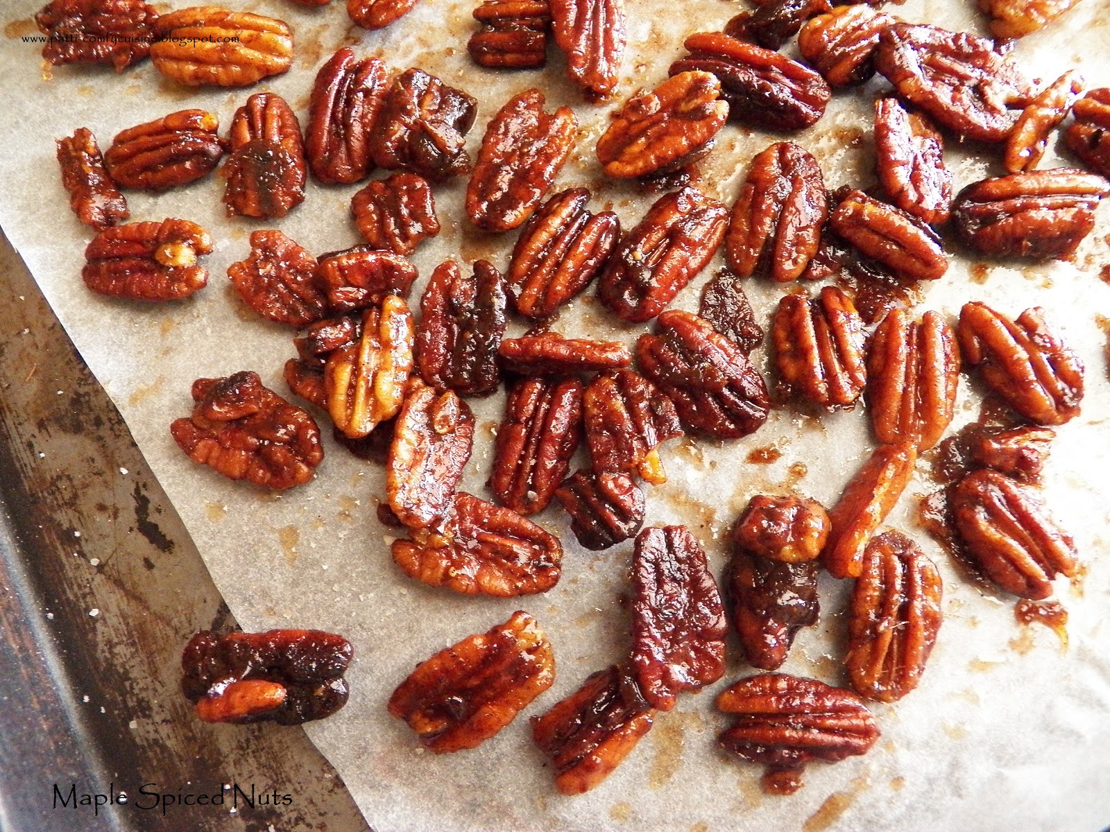 Comfy Cuisine Home Recipes from Family & Friends Maple Spiced Nuts