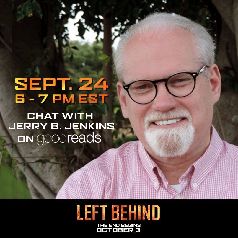 Jerry B Jenkins Author Chat Goodreads