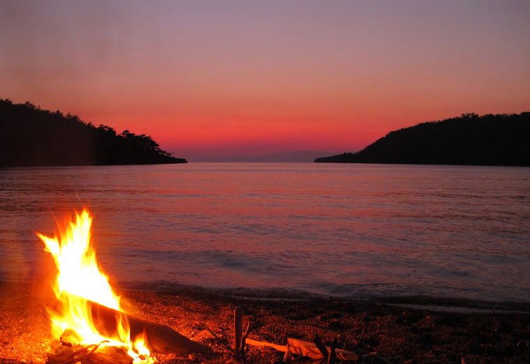 Jenny's photo of the sunset at English Harbour