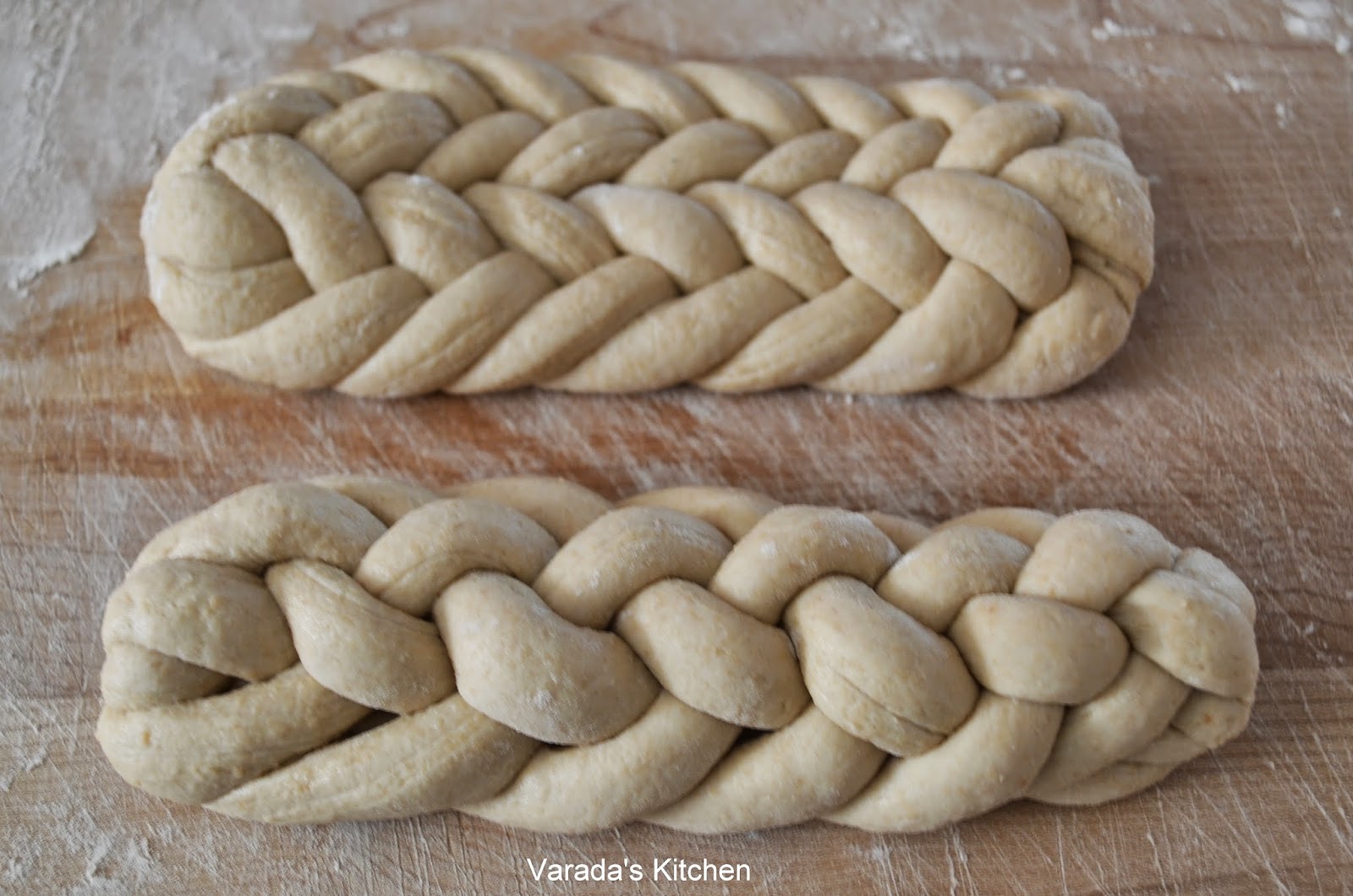 Varada's Kitchen Braided Bread
