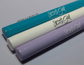 NEW! Jesse's Girl Liquid Eyeliners in bright, fun colors!