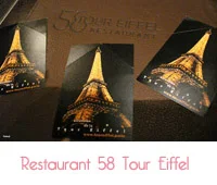restaurant 58 de la Tour eiffel