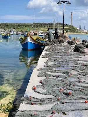 Things to do in Malta: Visit the Sunday Fish Market in Marsaxlokk