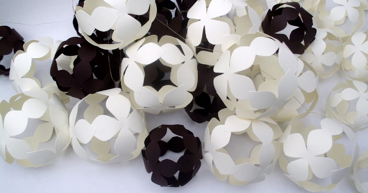Handmade PaperHeaven How to make paper flower balls