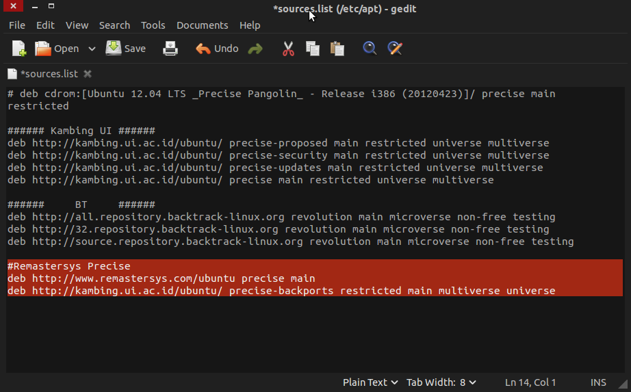 Не содержит файла release debian