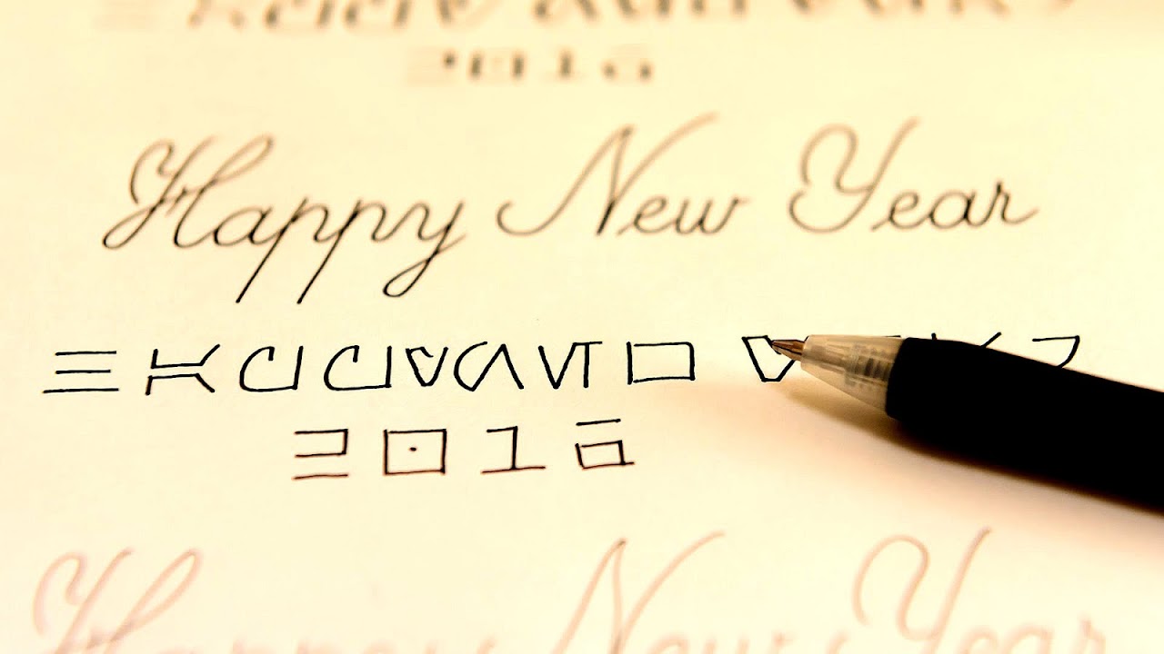 Calligraphy With Ballpoint Pen Calligraph Choices