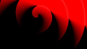 Fiery Red Black Circles Wallpaper (fiery red and black wallpaper hd circles desktop)
