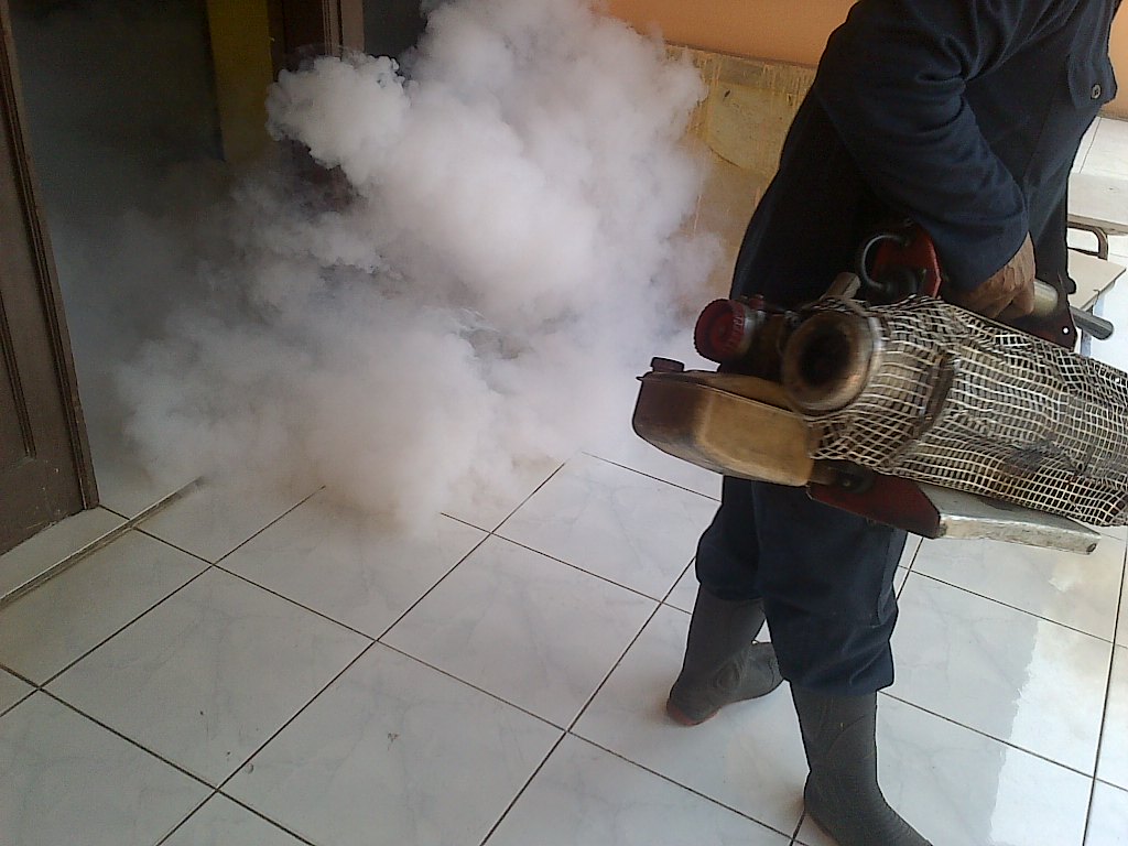 Kegiatan Fogging atau Pengasapan DBD