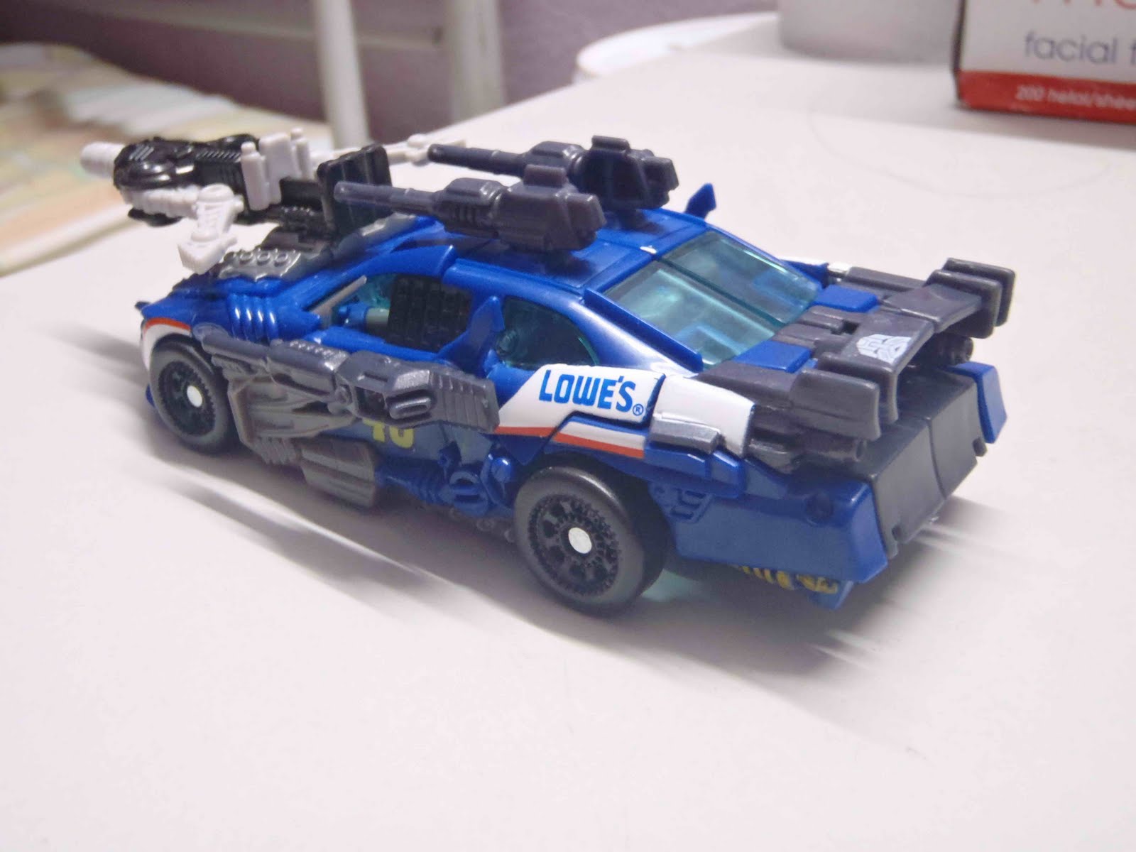 New Cybertron Transformers Review Topspin (DOTM DeluxeClass)