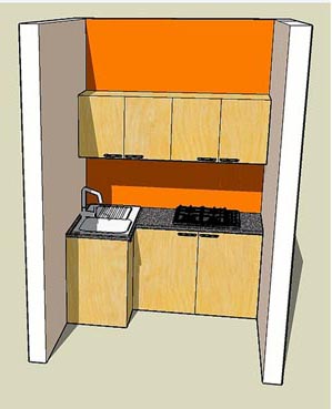 Desain Dapur Kecil  Untuk Rumah  Minimalis  Info Desain 
