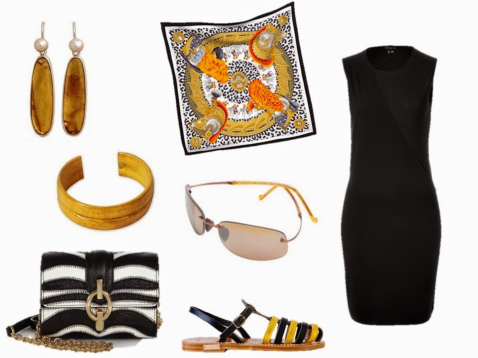Choosing a Scarf: A Black and White Hermes | The Vivienne Files