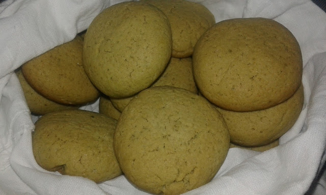 matcha green tea biscuits