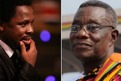tb joshua and atta mills tb joshua latest ghana president