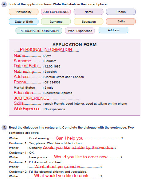OKUL DERSLERİ: 9. SINIF İNGİLİZCE WORKBOOK İMPULSE A1.1 ÇALIŞMA KİTABI