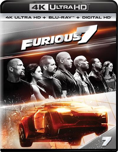 Furious 7 (2015) Extended 2160p HDR BDRip Dual Latino-Inglés [Subt. Esp] (Acción. Coches)