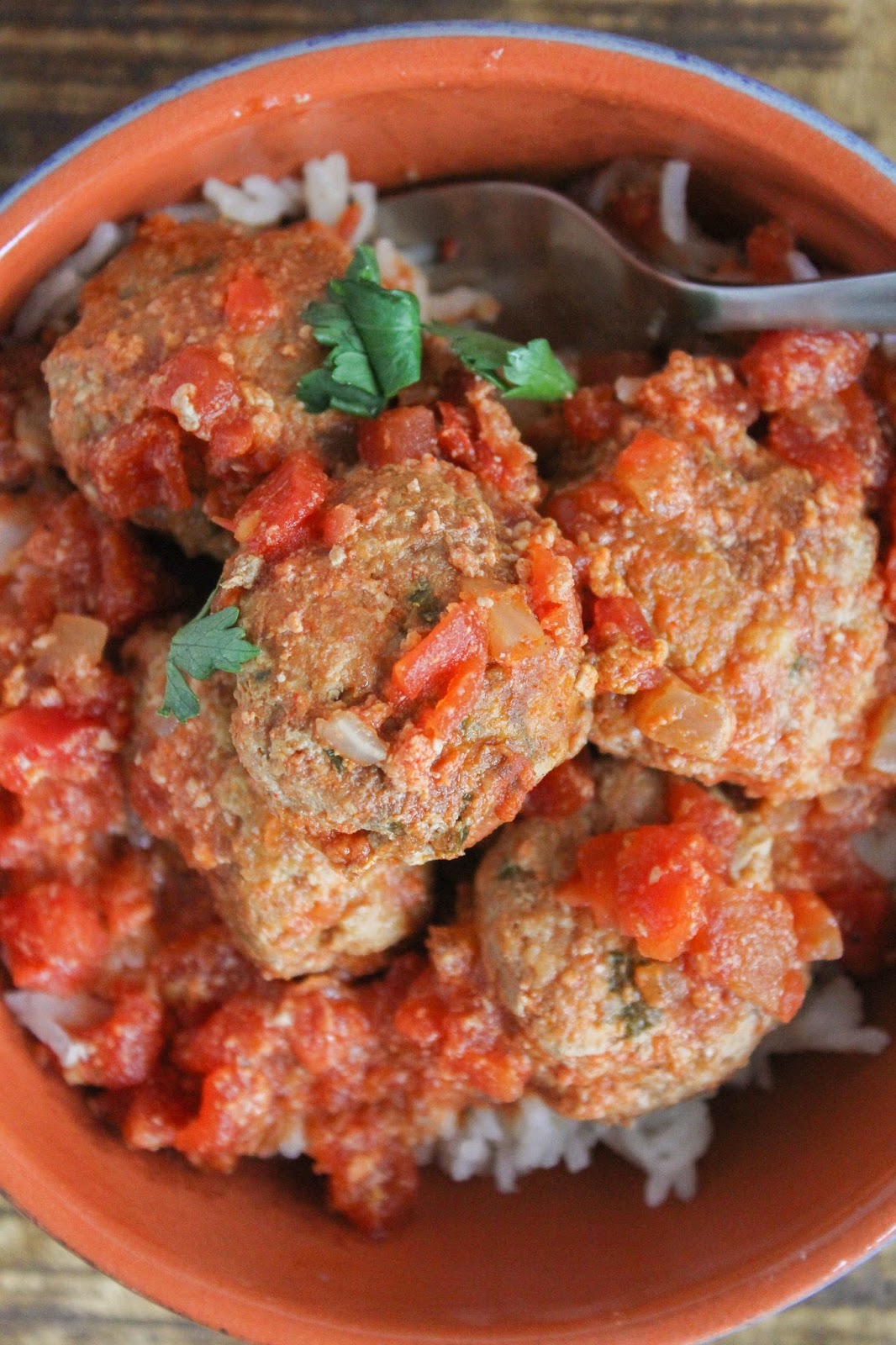 Slow Cooker Spanish Meatballs SundaySupper