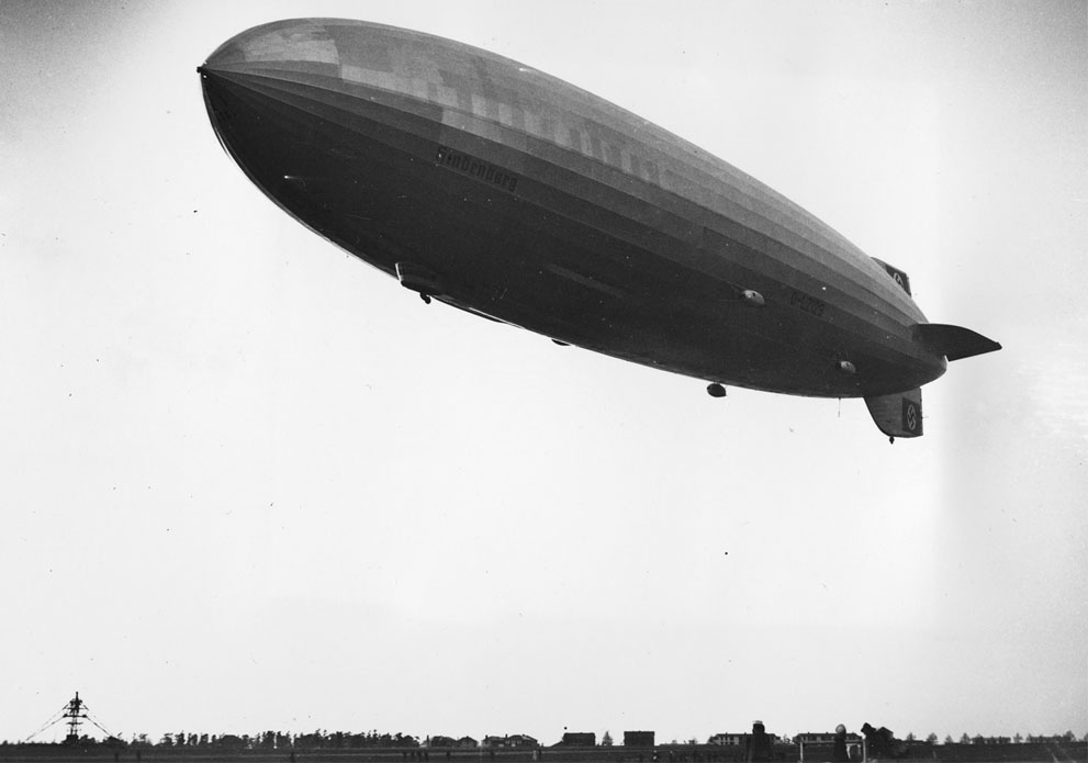Historic Photos Taken Before, During, and After the Hindenburg Disaster
