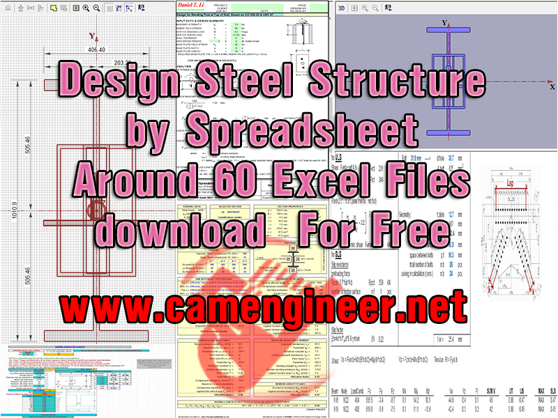 Steel Design Spreadsheet [ Part I ] CAM ENGINEER