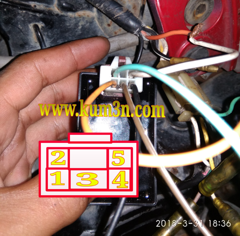 Merangkai Pengapian Vega Lama Memakai Cdi Motor Supra 100 Kum3n Com