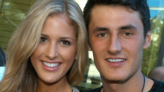 Bernard Tomic with Girlfriend