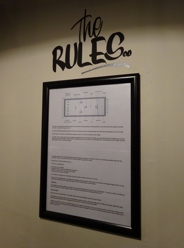 The Ham and Egger Files Bar Billiards at The Smithfield Market Tavern