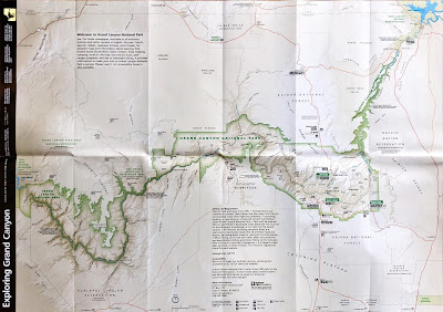 Grand Canyon National Park Overview Maps