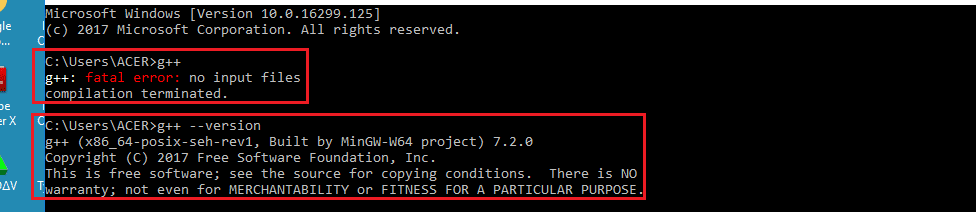 Compilation terminated. Compilation terminated