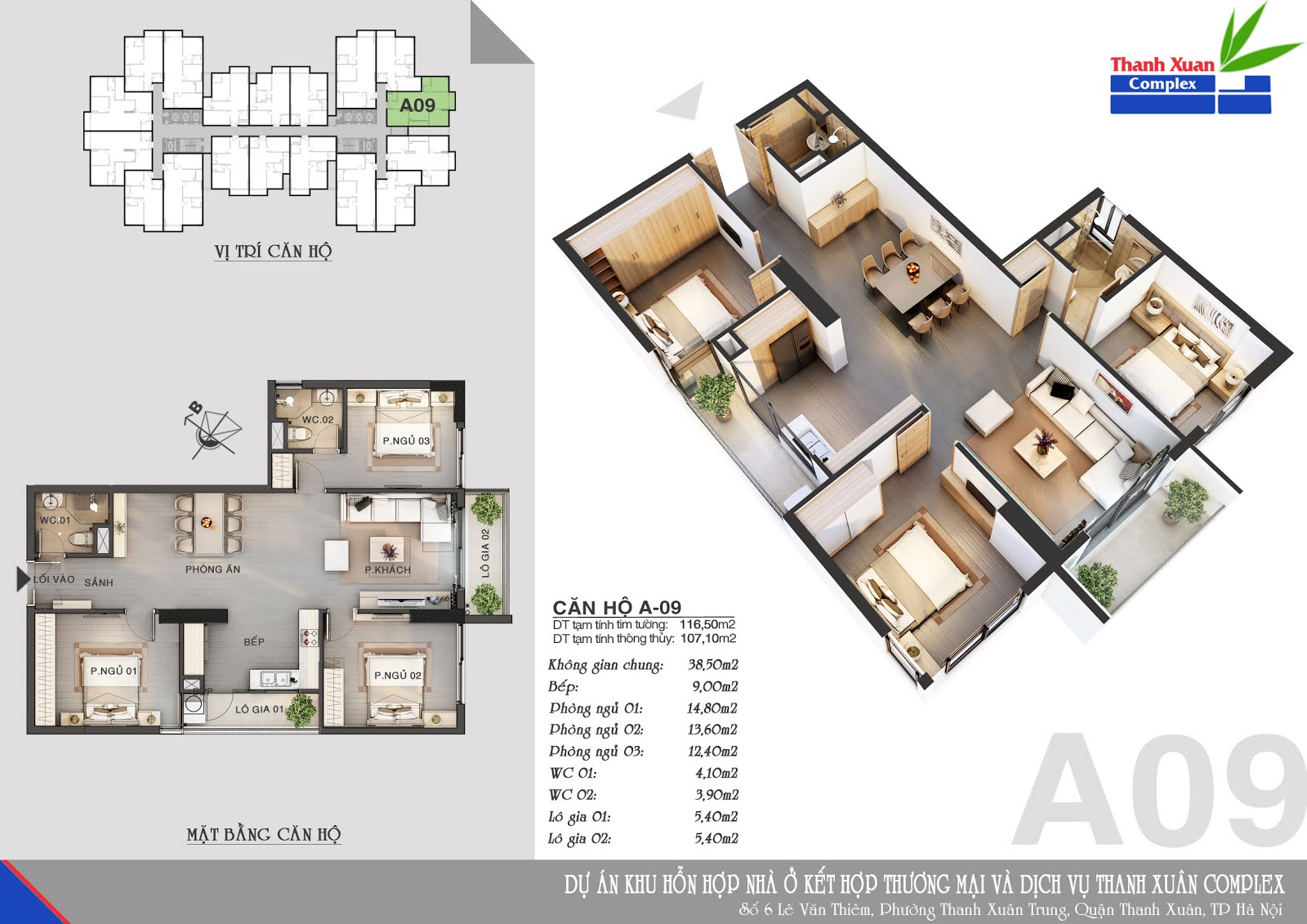 Căn hộ A09 Chung cư Hapulico 24t3 (Thanh Xuân Complex) diện tích tim tường 116,50m2 diện tích thông thuỷ 107,10m2, thiết kế 02 phòng ngủ 02 vệ sinh. Ban công Đông Nam hướng cửa vào Tây Bắc. Căn hộ A09 Chung cư Hapulico 24t3 (Thanh Xuân Complex) diện tích tim tường 116,50m2 diện tích thông thuỷ 107,10m2, thiết kế 02 phòng ngủ 02 vệ sinh. Ban công Đông Nam hướng cửa vào Tây Bắc.