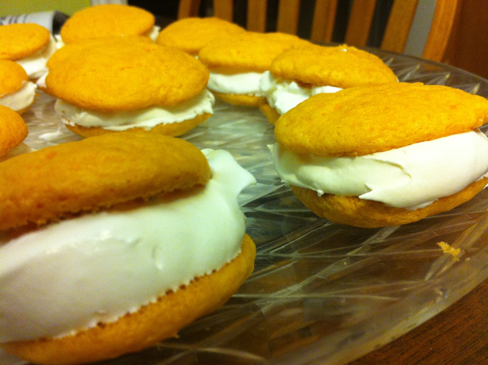 Regina Biscotti Orange Creamsicle Whoopie Pie Cookies