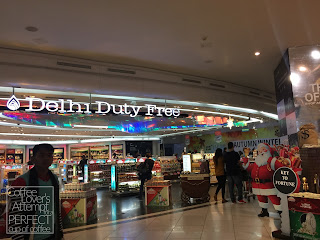 Delhi International Airport carries Indian Coffee and Tea Delhi International Airport carries Indian Coffee and Tea