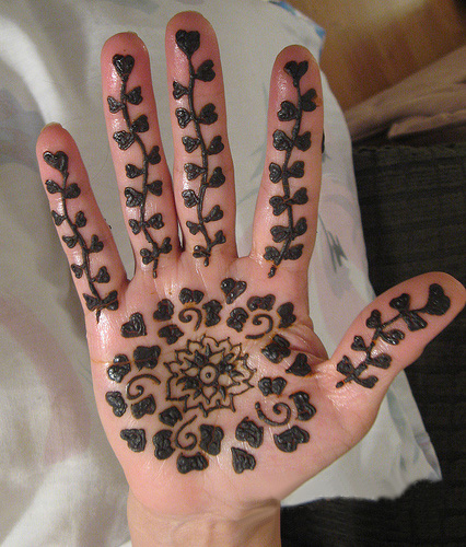 Simple Mehndi Designs for Kids