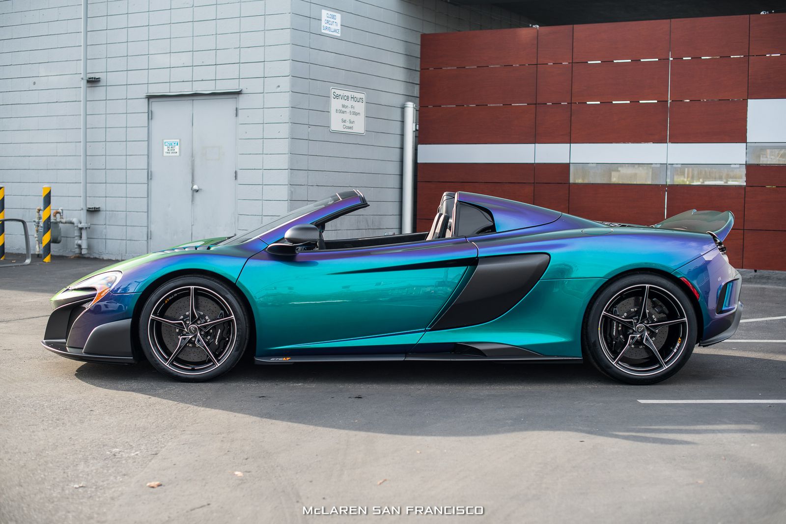 This Color Shifting McLaren 675LT Spider Will Blow Your Mind | Carscoops
